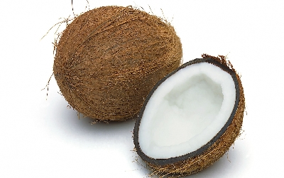 Coconut background